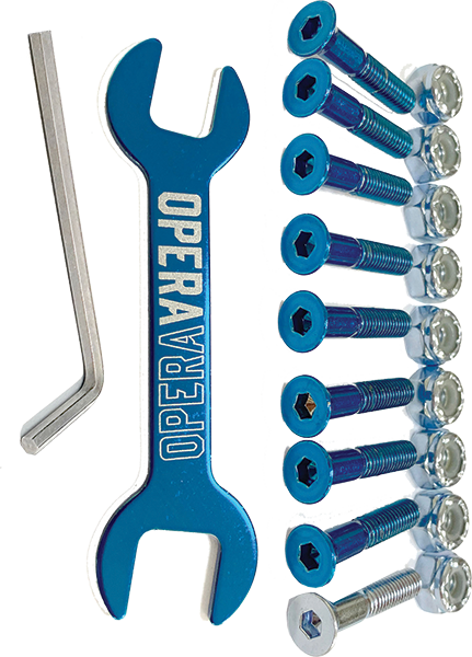 OPERA /8 ALLEN HARDWARE SET /SIL - TheNineClub