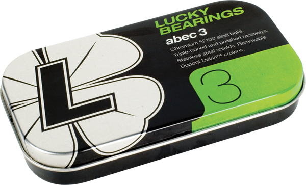 LUCKY ABEC-3 BEARINGS SINGLE SET