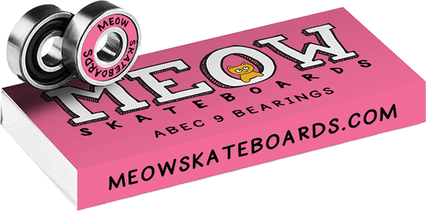 MEOW ABEC BEARINGS SET - TheNineClub