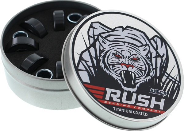 RUSH (TINS) ABEC BEARINGS W/SPACERS ppp - TheNineClub