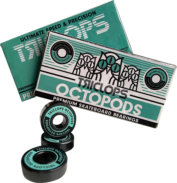 TRICLOPS OCTOPODS ABEC BEARING SET - TheNineClub