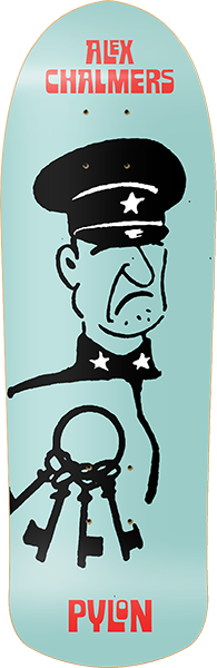 PYLON CHALMERS THE WARDEN DECK.37X31.25 - TheNineClub
