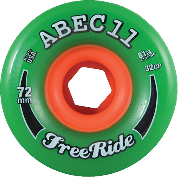 ABEC 11 Classic FreeRides 70mm 84a ウィール ABEC11 FREERIDE