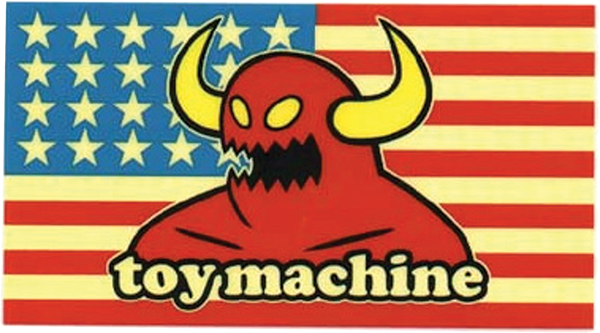 TM AMERICAN MONSTER DECAL single