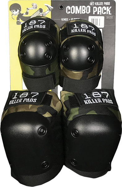 187 COMBO PACK KNEE/ELBOW PAD SET -CAMO