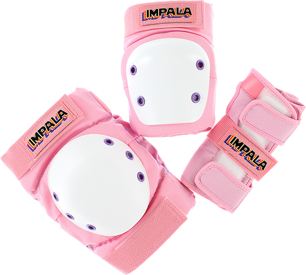 IMPALA KIDS PROTECTIVE PACK PADS JR S-PINK - TheNineClub