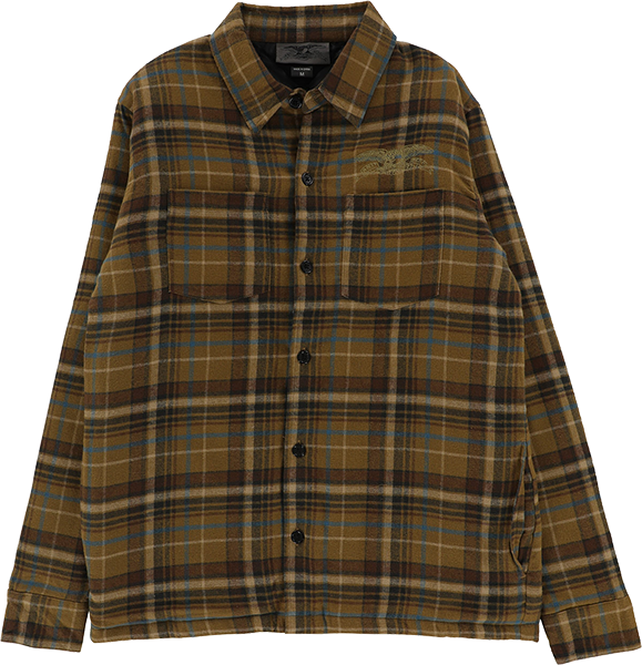 AH BASIC EAGLE FLANNEL JACKET - TheNineClub