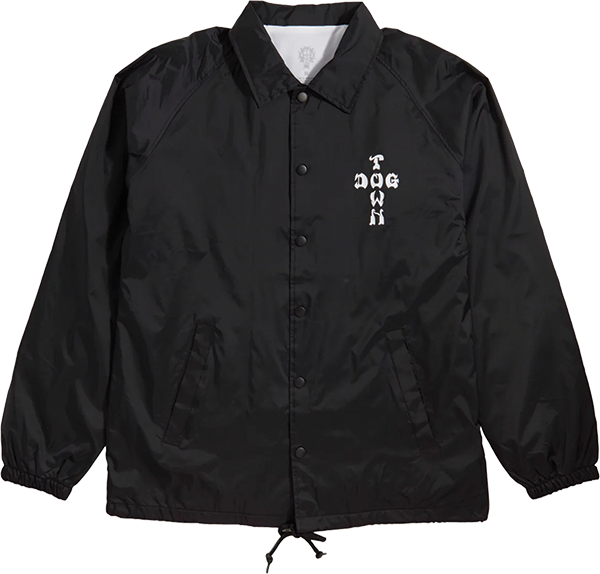DOGTOWN CROSS LOGO WINDBREAKER L-BLK/WHT - TheNineClub
