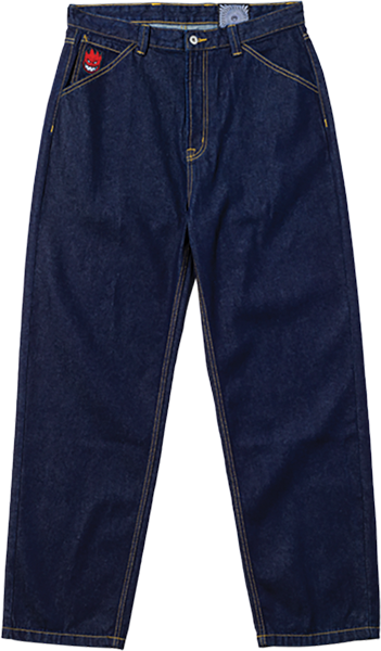 SF BIGHEAD FILL DENIM PANT S-DARK WASH