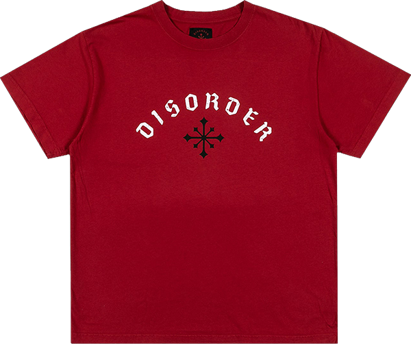 DISORDER ARCH LOGO SS S-DISORDER RED - TheNineClub