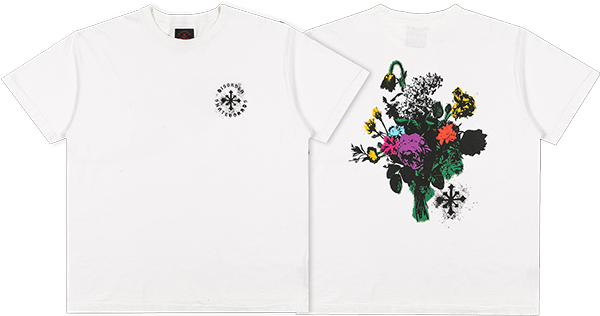 DISORDER FLORAL STENCIL SS - TheNineClub