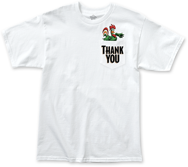 THANK YOU BALANCED SS S-WHITE - TheNineClub