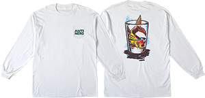 AH FISH BOWL POCKET LS M-WHITE - TheNineClub