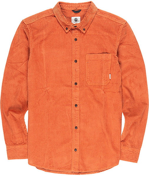 ELE LUMBER CORD L/S BUTTON UP - TheNineClub