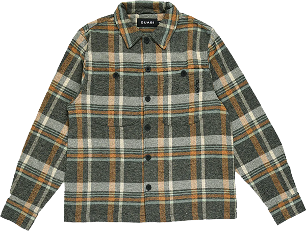 QUASI NAOMI LS BUTTON-UP X-HARVEST PLAID