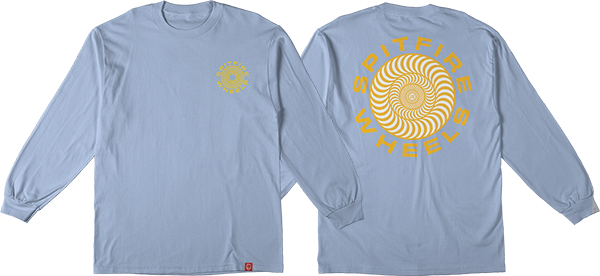 SF CLASSIC 87 SWIRL FILL LS XL-LT. BLUE/YEL/WHT - TheNineClub