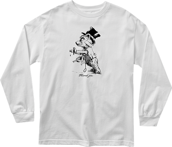 THANK YOU TIPSY BEAR L/S - TheNineClub