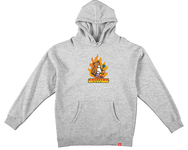 SF LIL BEATDOWNS HD/SWT M-HEATHER GREY - TheNineClub