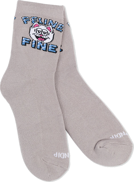 RIP N DIP FELINE FINE MID SOCK