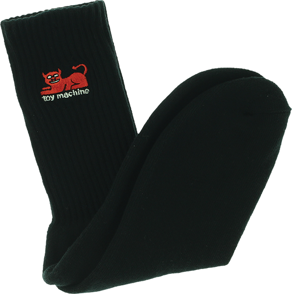 TM DEVIL CAT CREW SOCK