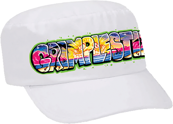 AH GRIMPLE BEACH PAINTERS CAP HAT