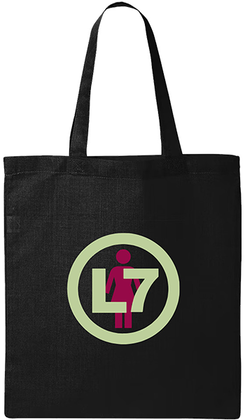 GIRL L LOGO TOTE BAG