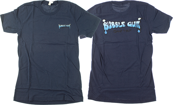 BUBBLE GUM GRADIENT BLUE LOGO SS