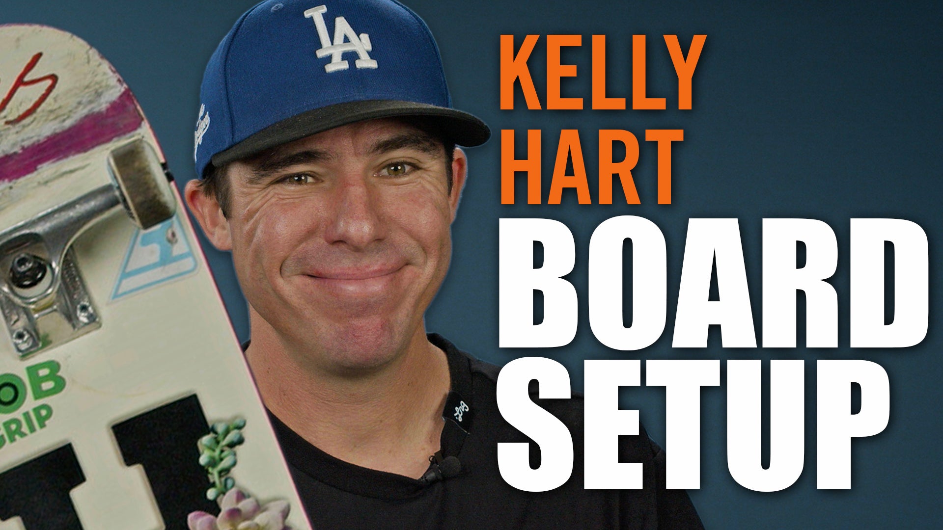 Kelly Hart breaks down his board set-up