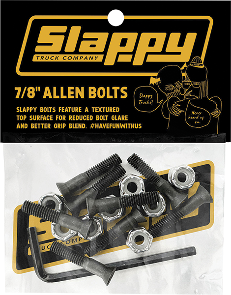 SLAPPY ALLEN BOLTS SET /8"