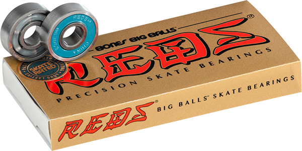 BONES BIG BALLS REDS (SINGLE SET) BEARINGS