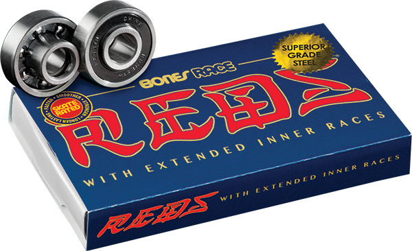 BONES RACE REDS (SINGLE SET) BEARINGS