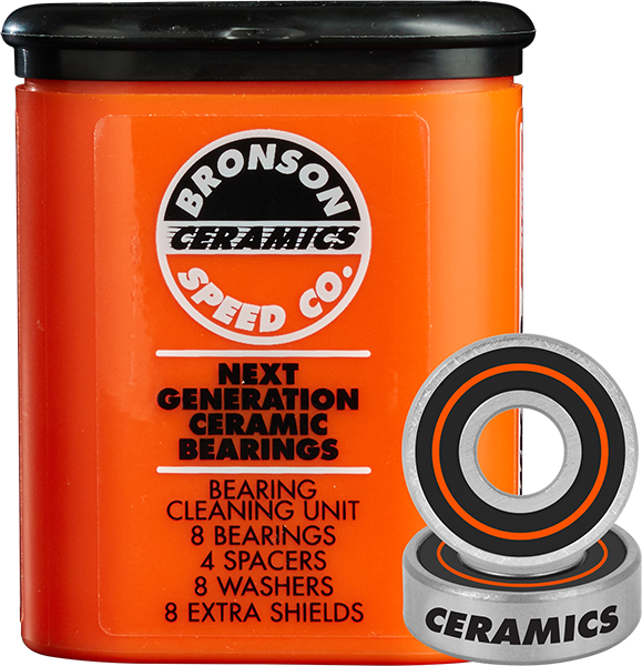 BRONSON CERAMIC BEARINGS SINGLE SET