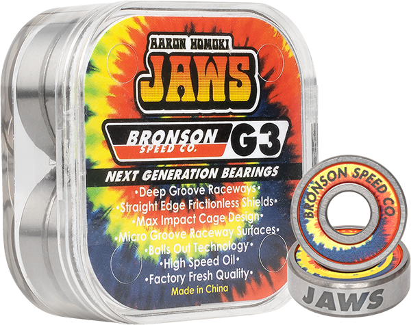 BRONSON G3 AARON HOMOKI JAWS BEARINGS SINGLE SET