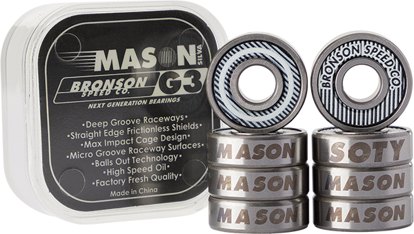 BRONSON G3 MASON SILVA BEARINGS SINGLE SET