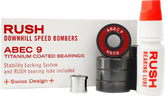 RUSH DOWNHILL SPEED BOMBERS ABEC 9 BEARINGS