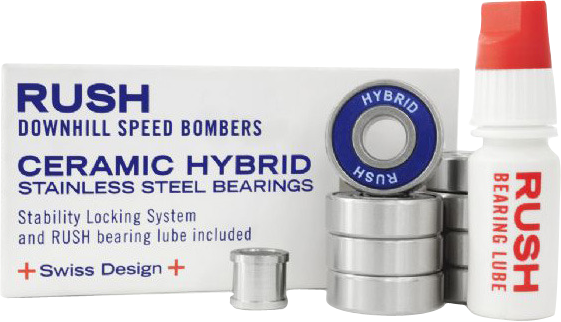 RUSH DOWNHILL SPEED BOMBERS HYBRID BEARINGS