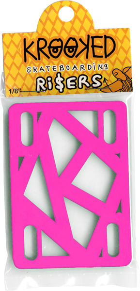 KROOKED RISER PADS 1/8" HOT single set