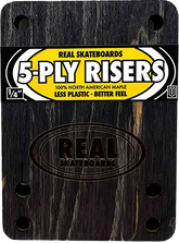 REAL WOODEN RISERS SET 5ply 1/4 UNIVERSAL