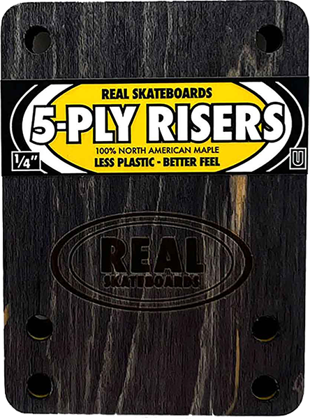 REAL WOODEN RISERS SET 5ply 1/4 UNIVERSAL