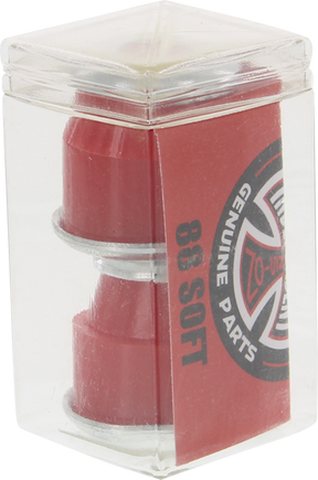 INDE STD CYLINDER CUSHIONS 88a RED 2pr w/washers - TheNineClub