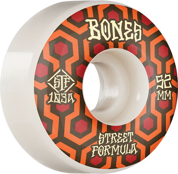 BONES STF V1 RETROS 52mm 103A WHT - TheNineClub