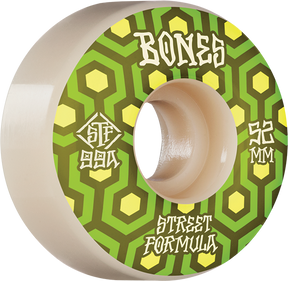 BONES STF V1 RETROS 52mm 99A WHT - TheNineClub