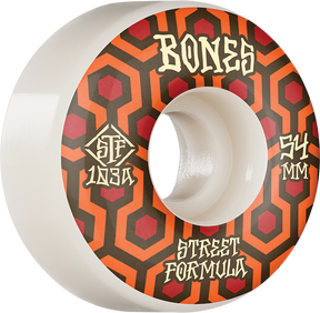 BONES STF V1 RETROS 54mm 103A WHT - TheNineClub