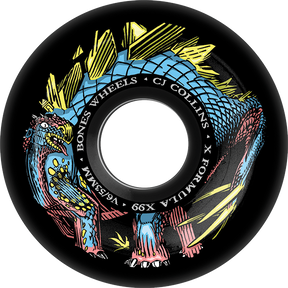 BONES COLLINS XF V6 DINO-SORTAS 53MM 99A BLK - TheNineClub