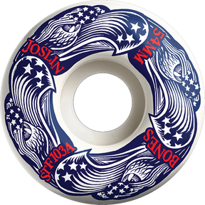 BONES JOSLIN STF V1 FREEDOM FOUREVER 54MM 103A WHT - TheNineClub