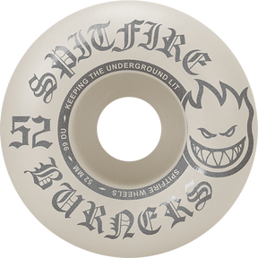 SF BURNERS 52MM 99A WHT/SIL - TheNineClub