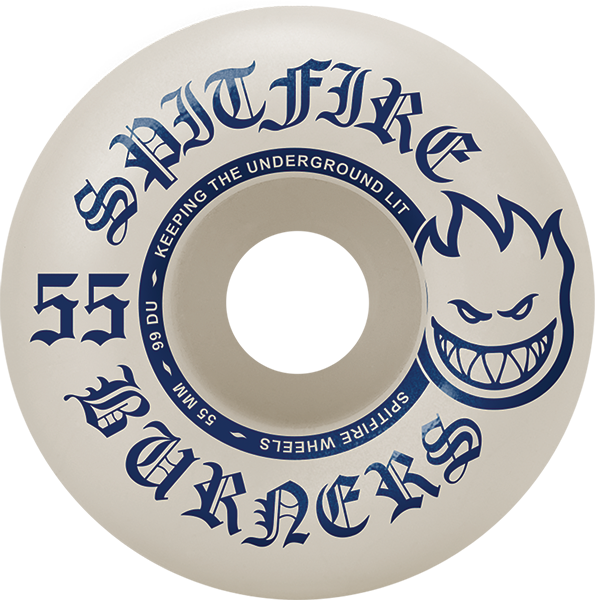 SF BURNERS 55MM 99A WHT/BLU - TheNineClub