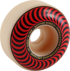 SF F4 101a CLASSIC SWIRL 51mm WHT W/RED - TheNineClub