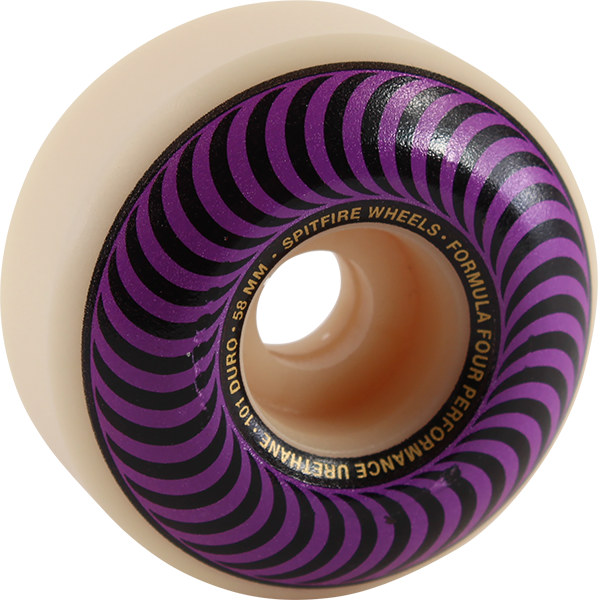 SF F4 101a CLASSIC SWIRL 58mm WHT W/PURPLE - TheNineClub