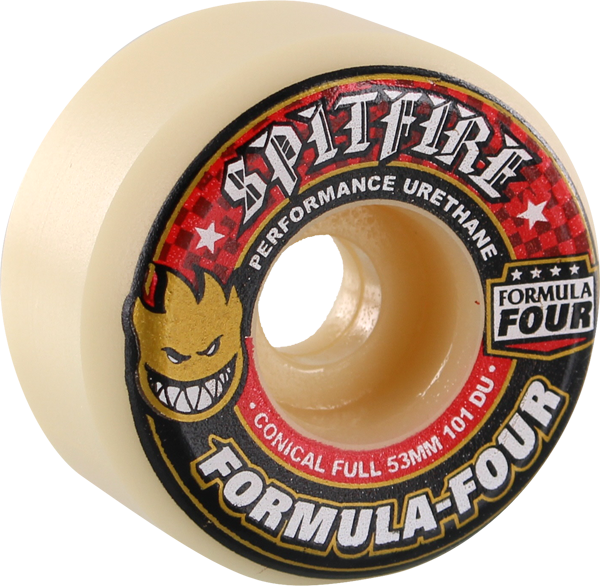 SF F4 101a CONICAL FULL 53mm WHT W/RED - TheNineClub